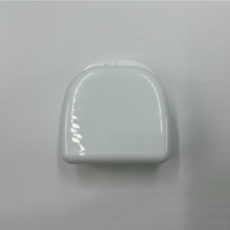 50Pcs New Plastic Tray Box Dental Orthodontic Retainer Box Case Plastic Teeth Container Denture Box False Teeth Protective Case