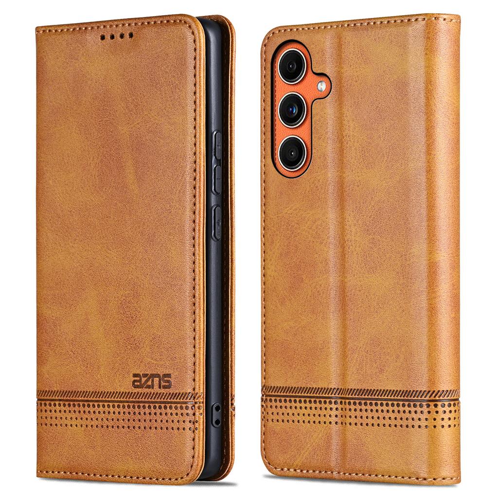 AZNS For Samsung Galaxy M55 5G/C55 5G/F55 5G Case Wallet PU Leather Magnetic Absorption Phone Cover