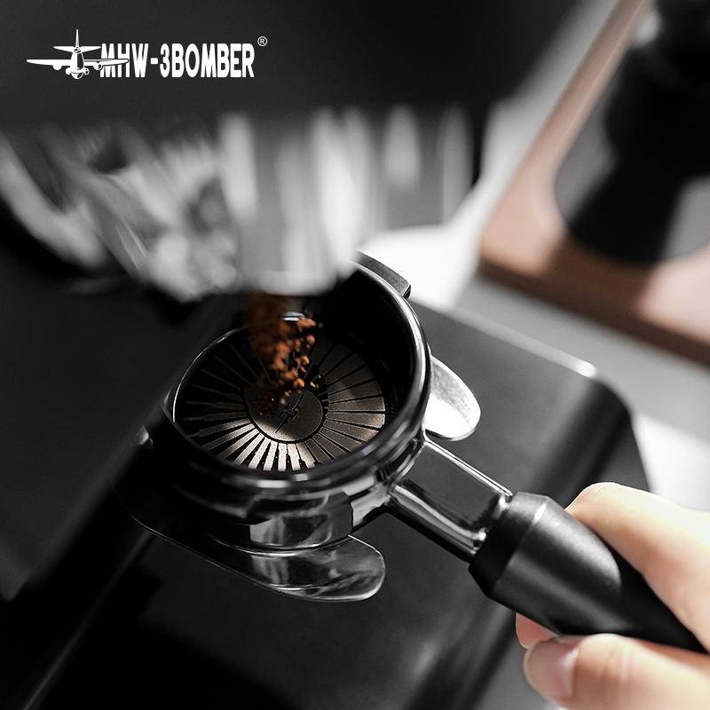 MHW-3BOMBER JusBean Filter Basket Stainless Steel Coffee Filter Basket compatible with 58mm Espresso Portafilter Coffee Tool