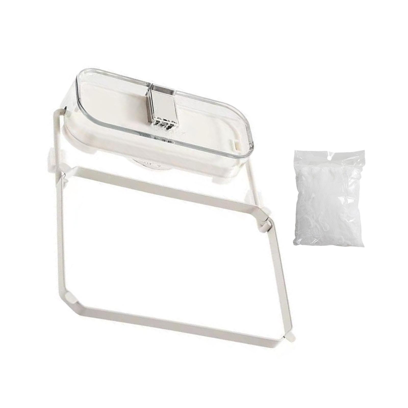 

Сетчатый фильтр для кухонной раковины со 100 шт. сетчатых мешков для фильтрации, подставка-держатель для фильтра раковины на присоске, уловитель пищи A