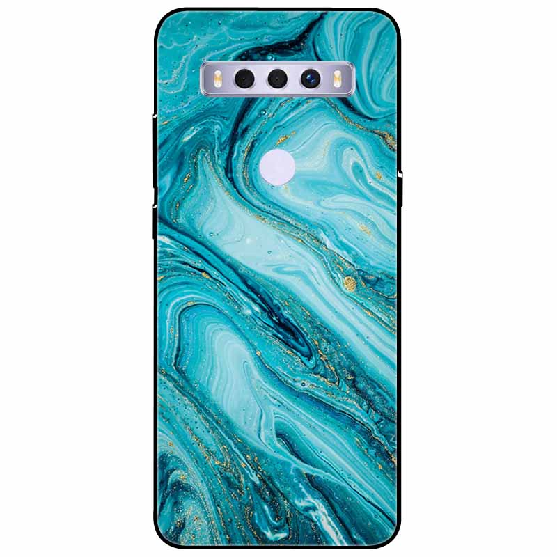 Case For TCL 10 SE Cover Marble Soft Silicone Fashion TPU Back Bumpers for TCL 10SE T766U T766H Protective Funda for TCL10SE