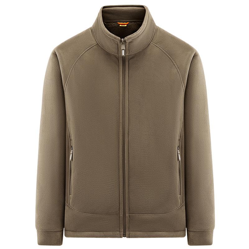 

2025 зимовий захист від холоду повсякденний вітрозахисний чоловічий модний комір-стійка потовщений чоловічий одяг потовщена тепла куртка M коричневий