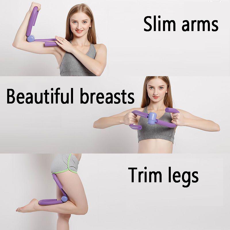 Multi-purpose Leg Device S Type Trainer Leg Muscle Thin Stovepipe Clip Slim Leg Fitness Gym Thigh Master Arm Chest Waist Trainer