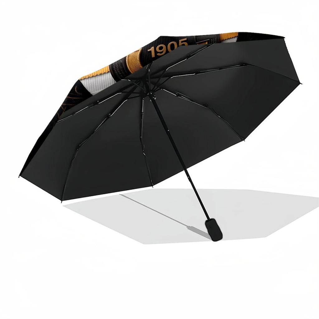 Galatasaray1 Customize Your Name Umbrella Compact Travel Automatic Umbrella with 8-Rib Compact Design for Outdoor Daily Use Elegant