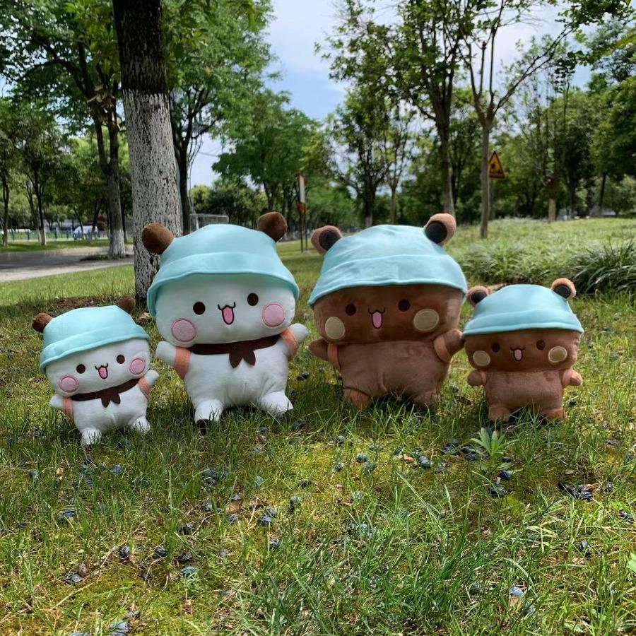 Urocza Pluszowa Zabawka Bubu Dudu Lalki Niedźwiadka Pandy Yier Urocze Kreskówkowe Pluszaki Miękkie Pluszaki Dekoracja Domu dla Chłopaka Dziewczyny