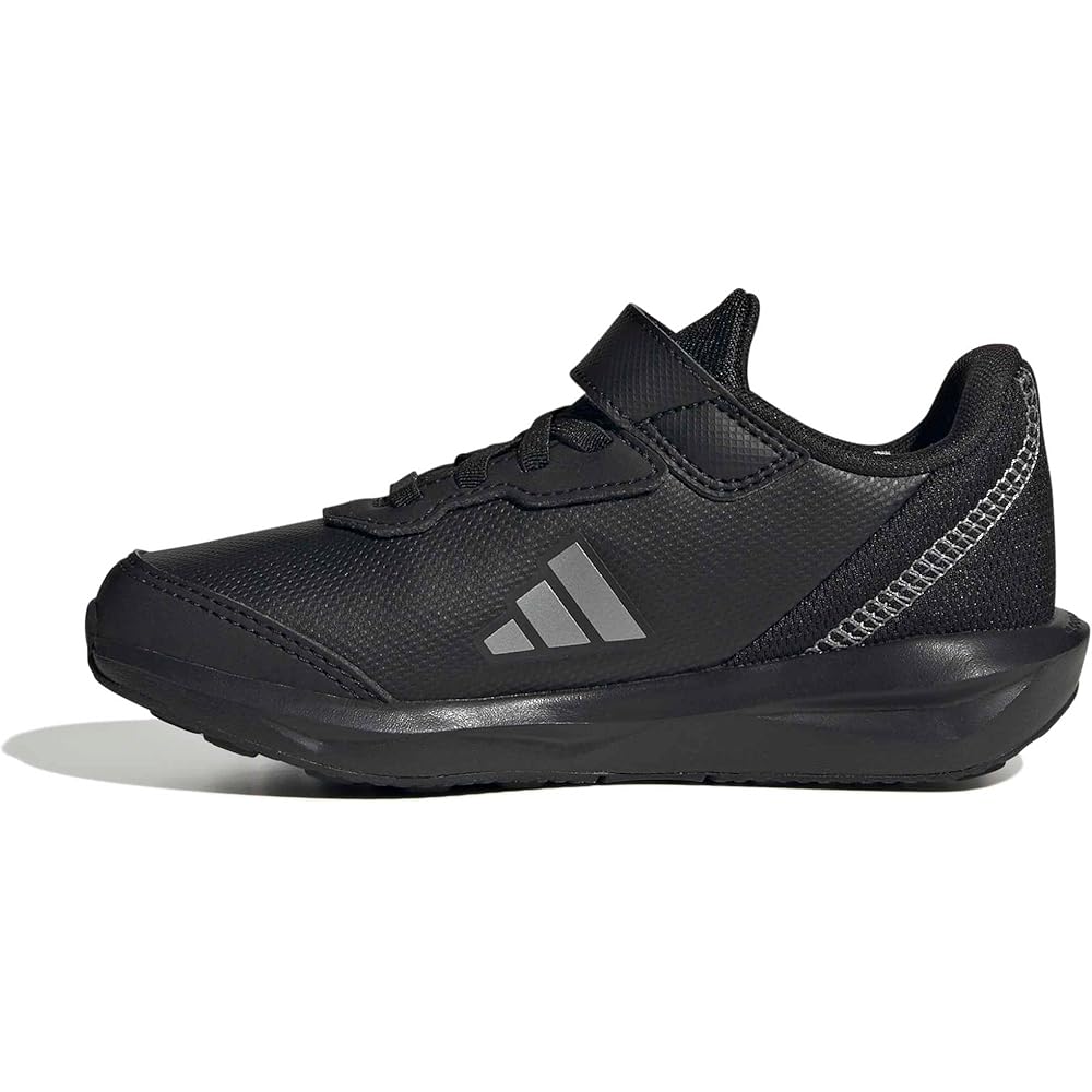 Adidas Faito EL Kids Sneakers Unisex Core Black Iron Metallic Footwear White 22.0 Cm