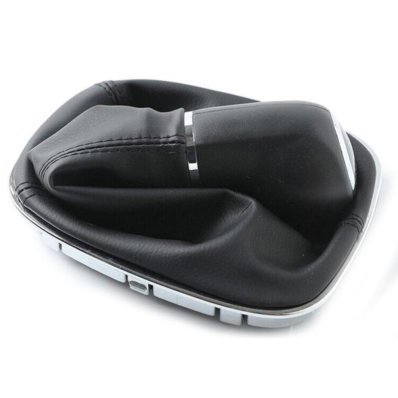 Left Up Manual Gear Shift Knob Lever Stick Gaitor Boot 5 Speed Fit for Opel Vauxhall Corsa D S07 Corsa E X15 Adam M13 2014