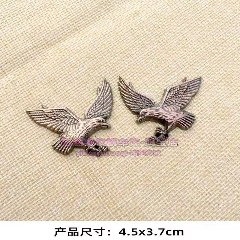 3D Stereoscopic Eagle Metal Car Sticker Eagle Emblem for Motorcycle Fuel Tank Cap Body Decal and Rear Trunk Decorative Badge