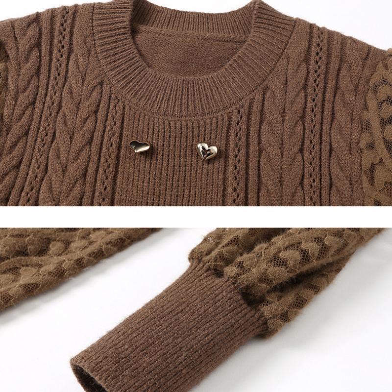 GMXIA Celebrity Knitted Dress Autumn and Winter Women's Fashion High Waist Long Sweater Dresses