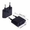 2Pcs Eu Adapter Travel Converter Adapter American China Us To Eu Plug Euro Plug Electrical Adapter Ac Electrical Socket