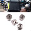 4 Pieces Luggage , Trunk Bracket Base Plate Bushing Pad Buckle, Quick Release Bottom Cushion for