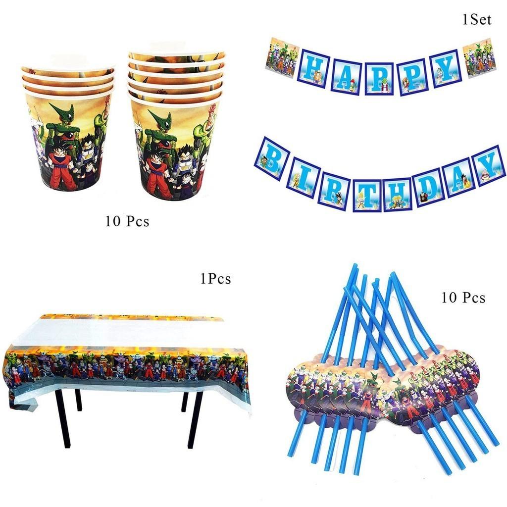Dragon Ball Z Themenparty Deko Zubehör Geschirr Für Fröhliche Geburtstagsfeiern