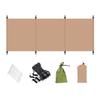 Multifunctional Outdoor Use Wind Barrier Screen Folding Tent Wind Shield Oxford Cloth Texture for Tents Large Design
