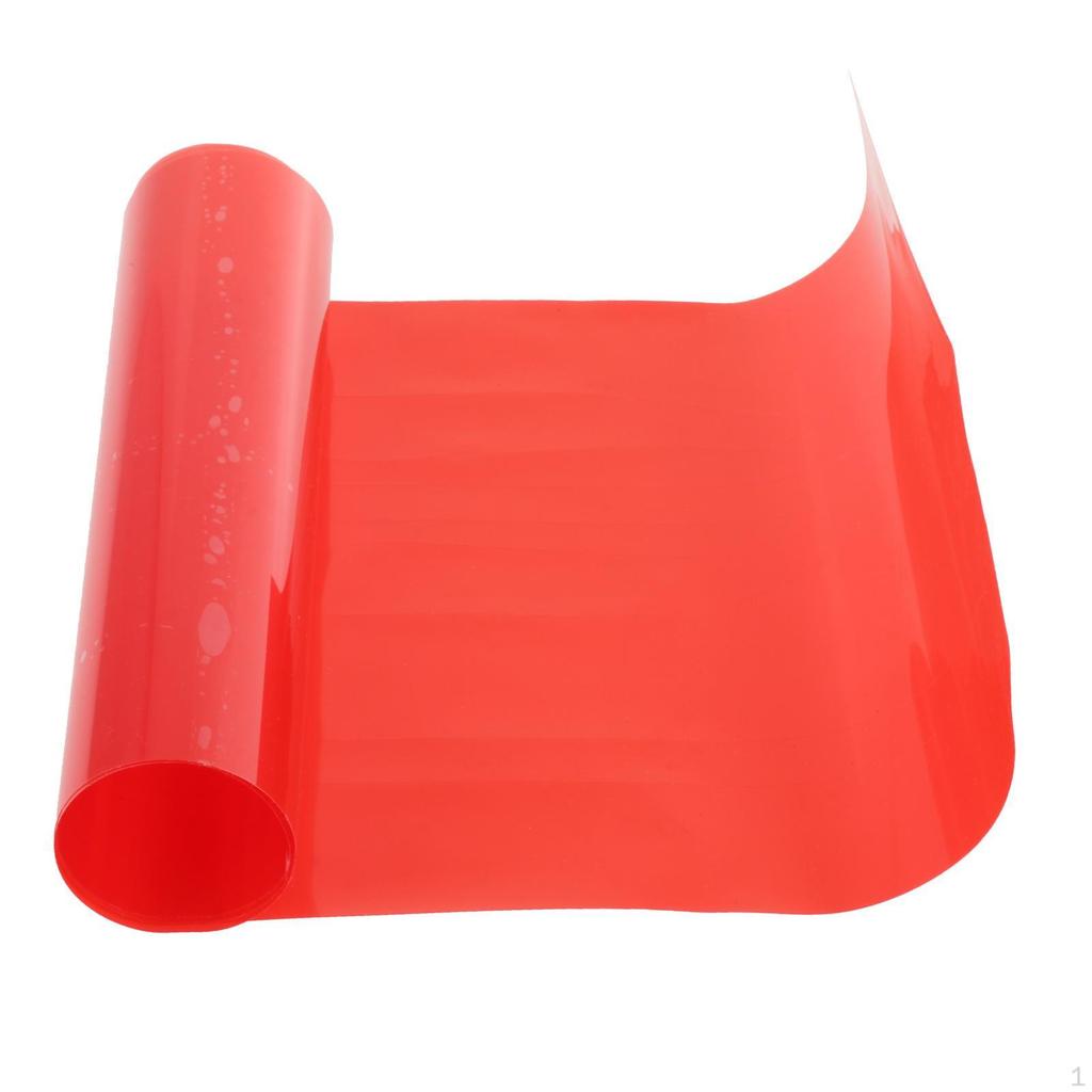Automotive Front Fog Light Eyebrow Film Cover Decal Sheet Car Styling Waterproof Tint Vinyl for