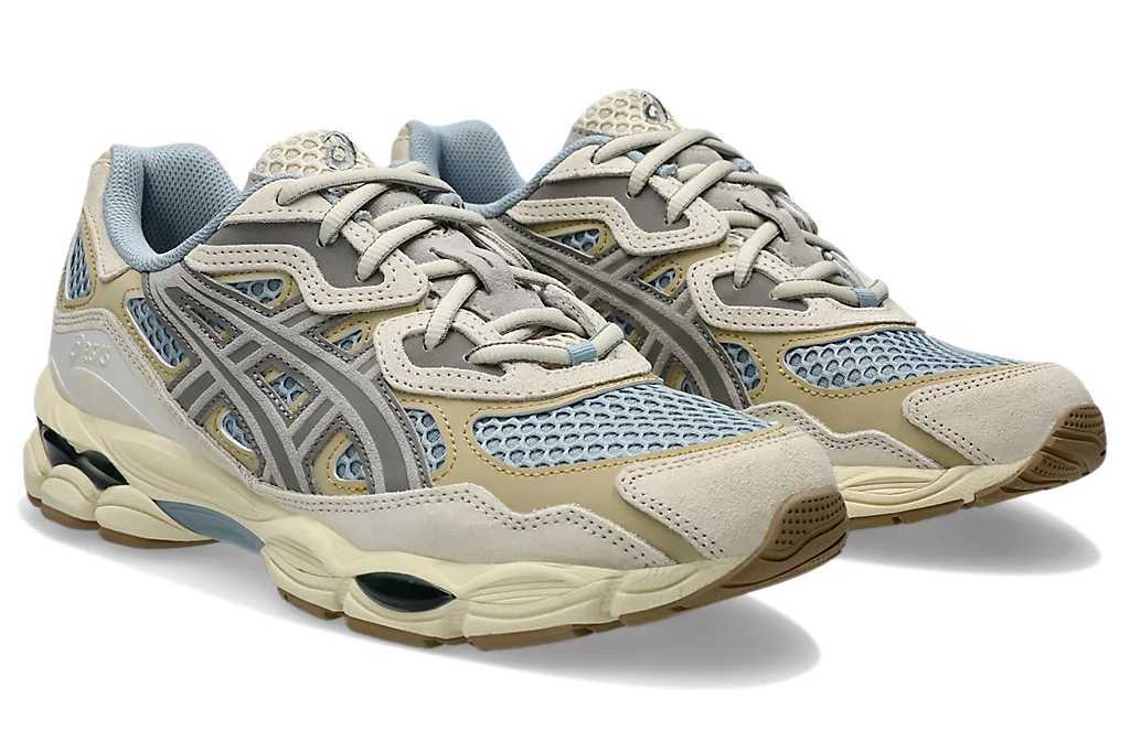 1203A372-402 Asics Gel-NYC Дельфиний серый Устричный серый (Мужской) 11.5