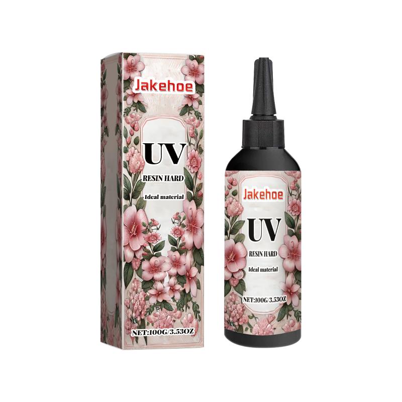 Clear UV Glue for Handmade Jewelry Fast Curing Hard Epoxy Resin for DIY Crafting Needs