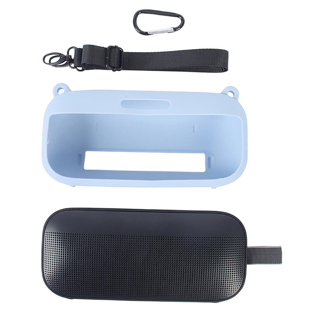 Silicone Protective Cover For Bose SoundLink Flex Bluetooth Wireless Speaker Accessories Anti-skid Shockproof Protector Case