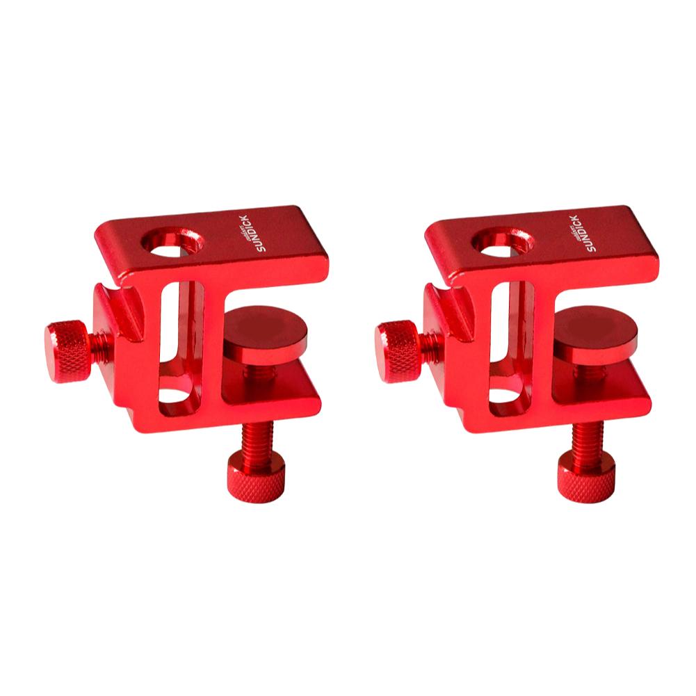 Camping Lantern Stand Clip For Light Pole Table Fixing Aluminum Alloy Clamp Outdoor Hanging Lamp Holder Desktop Light Bracket