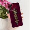 For Xiaomi Redmi Note 12S 4G Case Cute Crown Letters Cover 6.43'' Soft Slim Phone Case For Redmi Note 12S Note12S 4G Fundas Bags