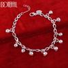 925 Sterling Silver Bell Bracelet Gift Fashion Wedding Jewelry