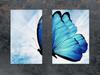 SZKLANA PŁYTA OCHRONNA DO KUCHNI 65x52 MOTYL