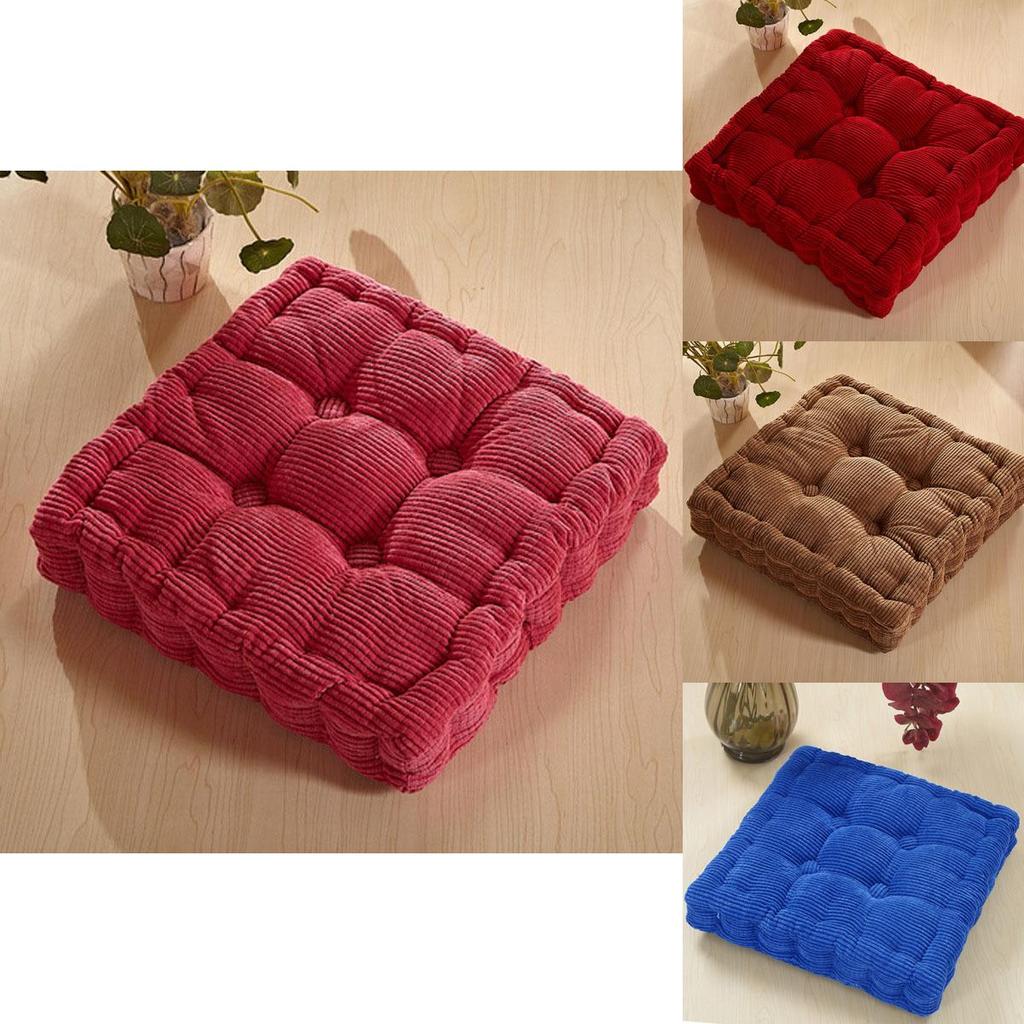 Rahat Peluş Yastıklı Lüks 19 İnç Bahçe Tatami Meditasyon Matı
