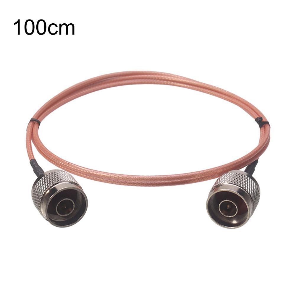 N Male To N Male RG316 Coaxial Cable Connector Extension Feeder N-Type Connectors For Electrical Equipment Supplies