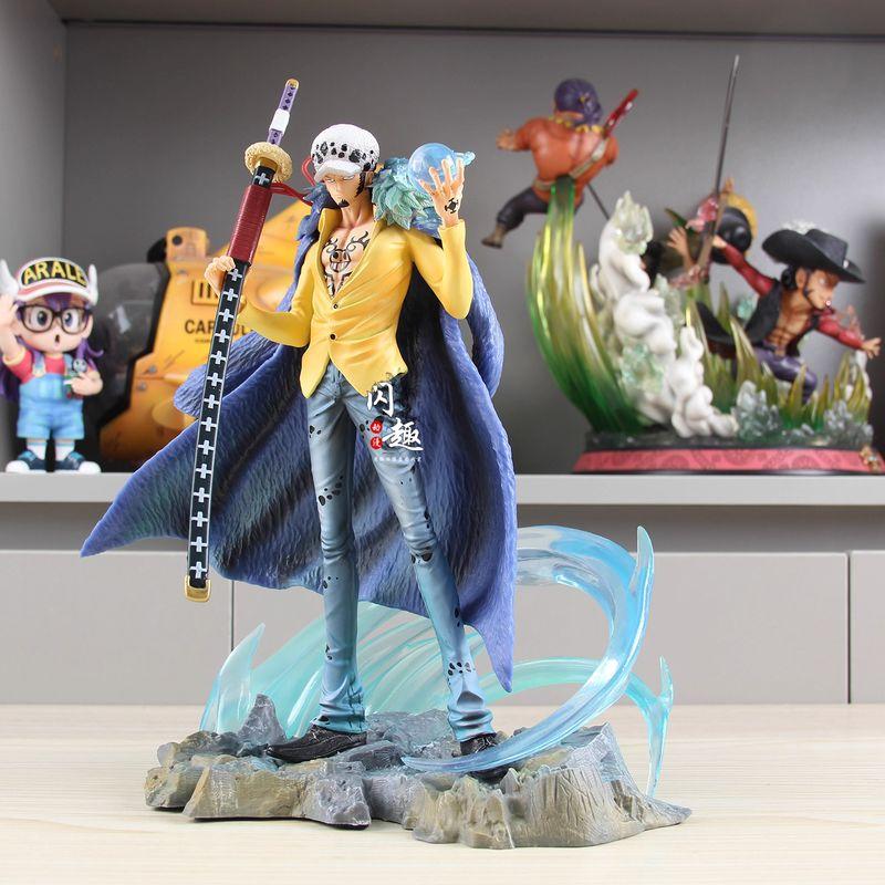 Anime One Piece Action Figure One Pieces Trafalgar D. Water Law Figuras 25cm Manga Figurine Peripheral Model Ornaments Toys Gift