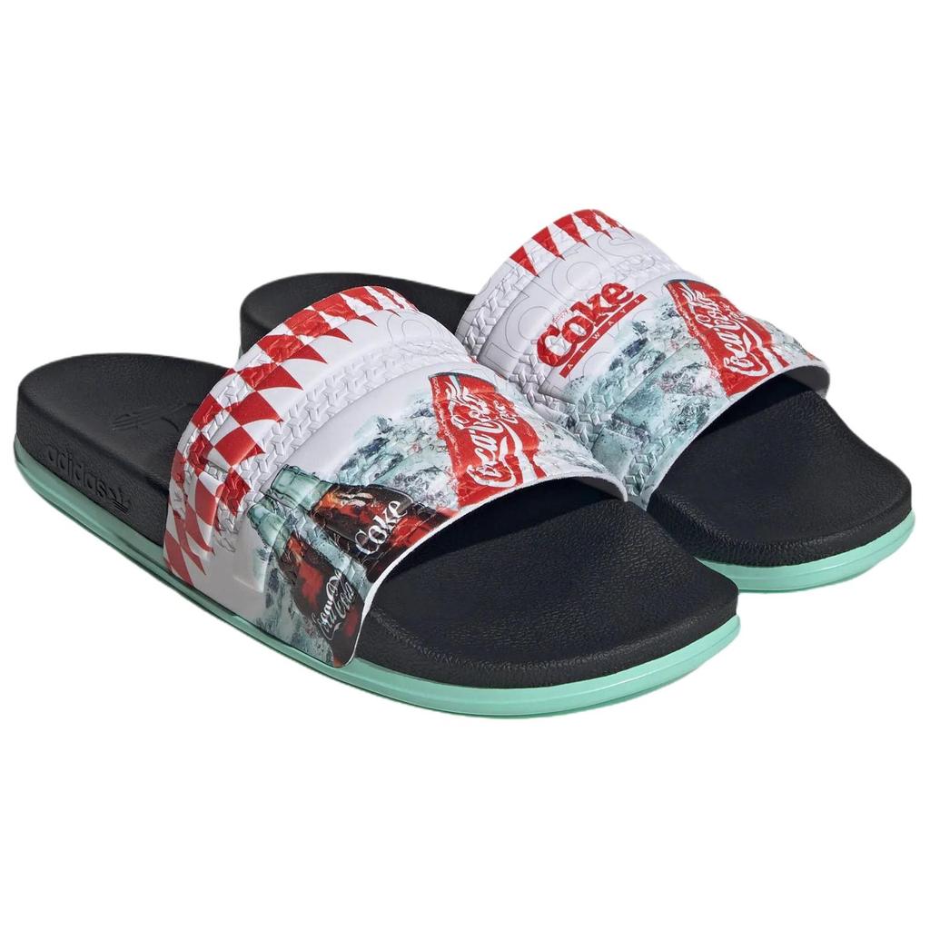 Coca-Cola X Adidas Adilette OG CF Slide Black White Unisex Sandals Core-Black Cloud-White None KH6903