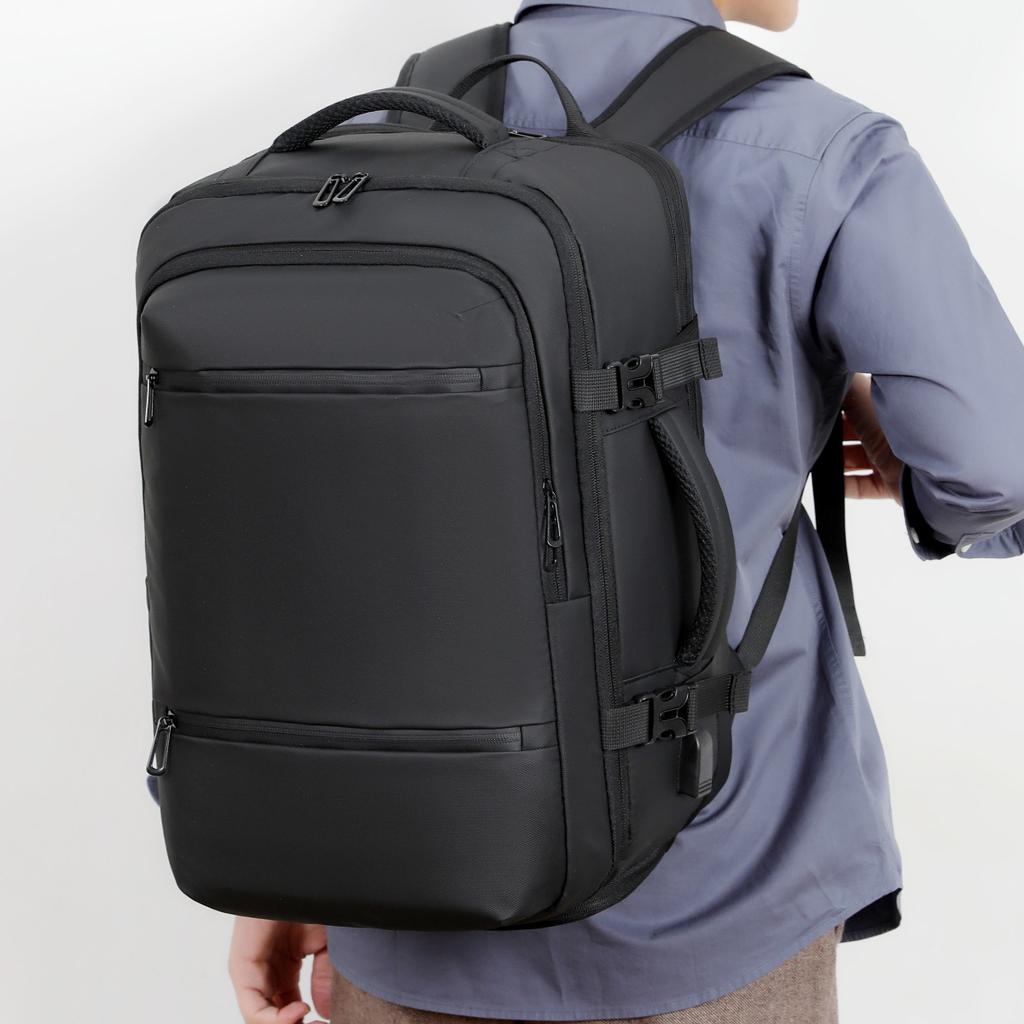 Schoolbag Multifunctional Backpack Men's Business Travel Computer Luggage Bag Large Capacity Work Commuter Outdoor Travel Backpack