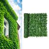 118" umělý panelový topiary živý plot, listová zástěna pro soukromí vhodná pro venkovní, vnitřní, zahradu,