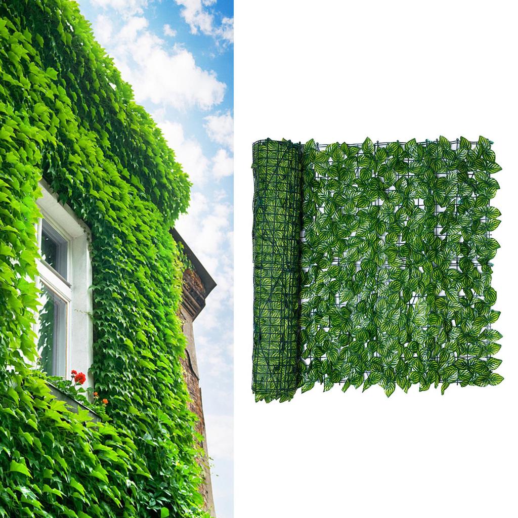118" umělý panelový topiary živý plot, listová zástěna pro soukromí vhodná pro venkovní, vnitřní, zahradu,