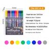 48-Color Glitter Double Line Outline Pen Set for DIY Journals, Christmas Cards, Student Drawing & Fluorescent Doodles.