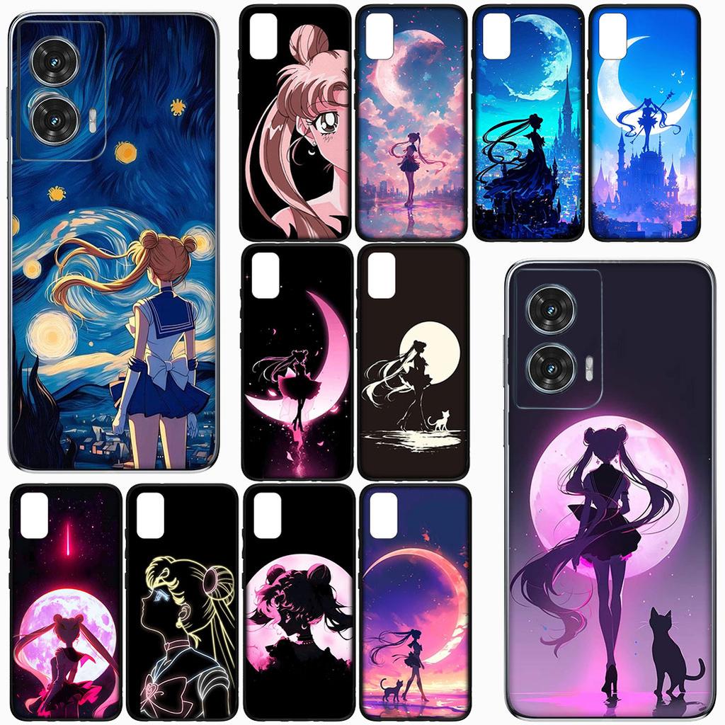 Cover for Motorola Moto Edge 70 60 Fusion NEO Pro G Stylus G56 G96 G52 G04 G05 Phone Case Comics S-Sailors Poster Moons
