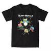 Heavy Metals Rock Chemistry T-shirt Heren Dames Ronde Hals Oversized Streetwear Vintage Harajuku Unisex T-shirts Ademend Top