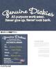 GENUINE DICKIES Men's Long Sleeve T-Shirt, Plus Size, Sleeve Logo, Back Print, Crew Neck, Gray, Size 3L (19)