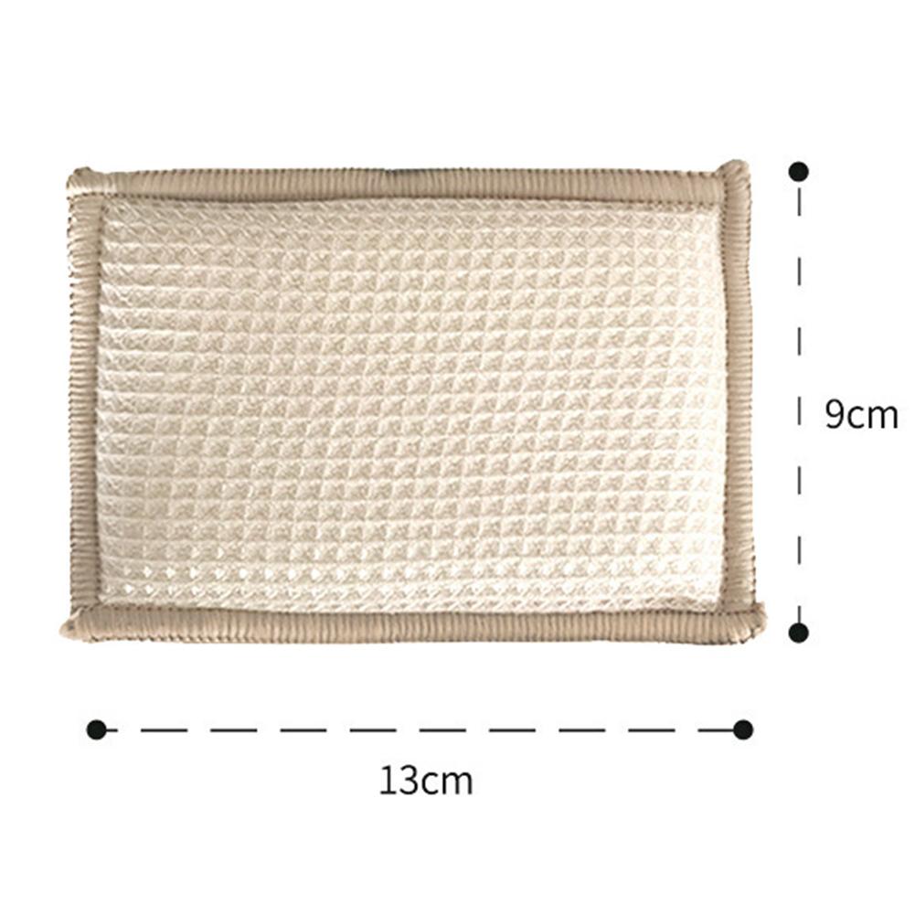 

6pcs/Set Natural Bamboos Dishwashing Sponges Strong Water Absorption Dish Sponge Non-Stick Wipe Dish Cloth Kitchen Cleaning Tool