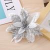 Flowers Christmas Decorative With Shiny Finish For Holiday Tree And Party Props