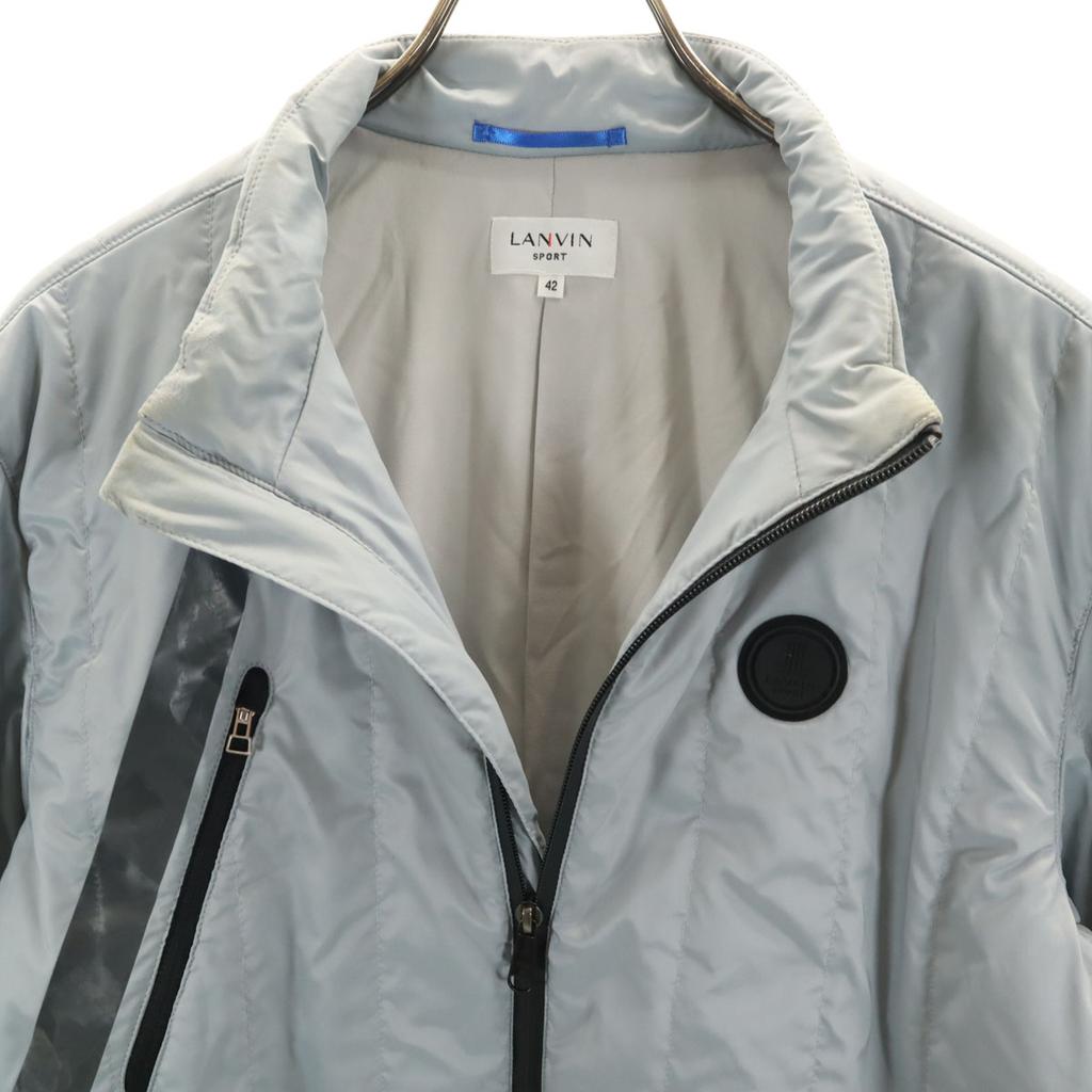 LANVIN SPORT Baseballjacke 42 grau Herren Gebraucht