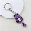 Eye Catching Acrylic Cat Keychain Functional Keyring Phones and Keys Decoration Great for Gifting To Friend and Family