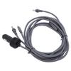 3 in 1 Satellite DC Power Cable Cigar Lighter 18AWG Satellite Dish DC Car Charger Power Adapter for