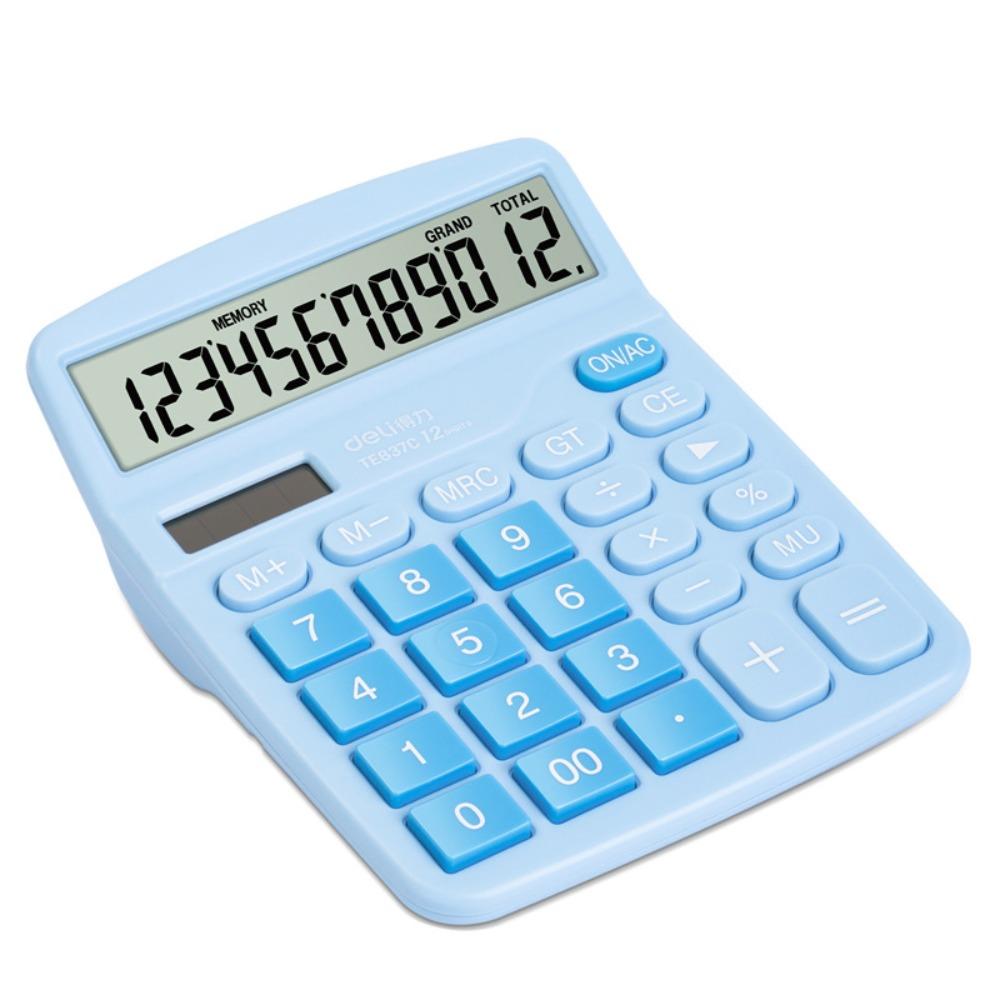 Accounting Tools Electronic Calculator Dual Power Supply Solar Calculator  Learning Tools