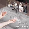 1Pcs Detachable Faucet Storage Rack Suction Cup Non-Punching Toilet Rack Wall-Mounted Bathroom Without Draining Water
