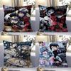 Anime Black Butler Maple Design Cushion Cover Happy Autumn Harvest Decor Holiday Decorati Pillow Cover