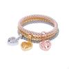 3Pcs Multilayer Bracelets Cool Alone Charm Unique Retractable Corn Chain Bracelet for Prom Class