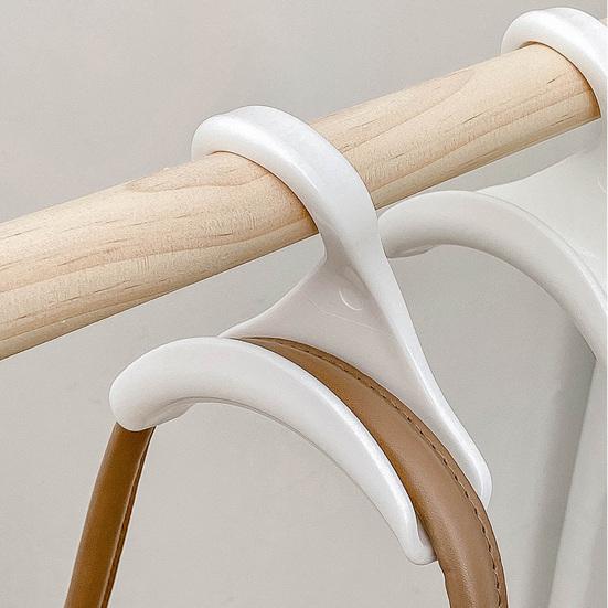 Hook No Punching Design Strong Load Bearing Hook Space-Saving Bag Hanging Hook for Home Bathroom