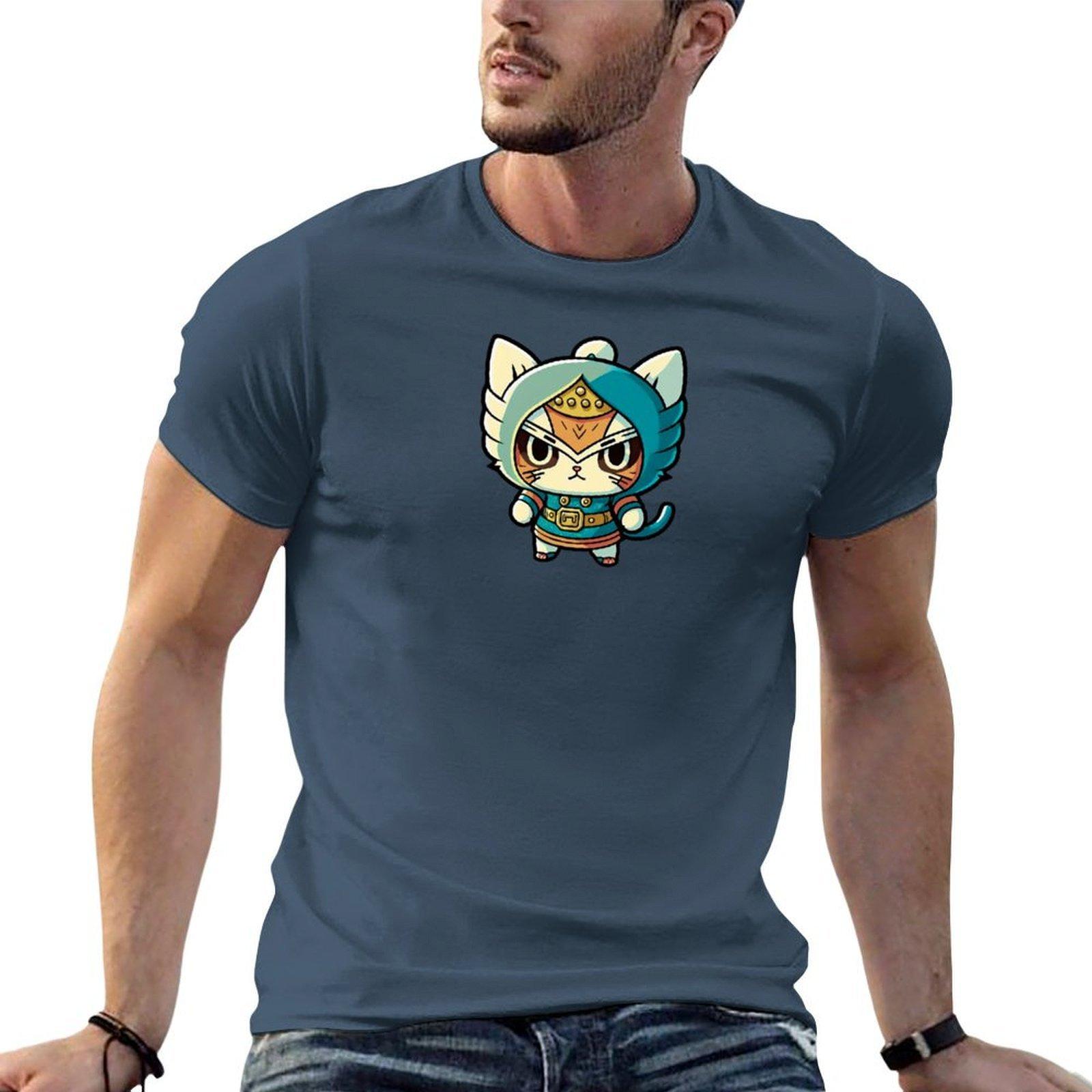 Lucha Libre Cats Mexican Wrestling Anime Cats Kawaii Cats Chibi Lucha Libre 63 La Manta TShirt S