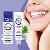 Toothpaste for teeth care, gentle cleaning of tooth stains, yellowing, dirt and