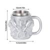 V8 & V6 Engine Design Coffee Mug Multi-Purpose Tea Cup Creative Stainless Steel Mug  Restaurant