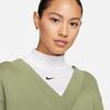 Nike W nsW Phnx Flc Os Vneck sWtsh Fb8318 386